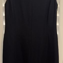 Ann Taylor Loft Women’s Black Pencil Dress Size 10 Short Sleeve Knee Length