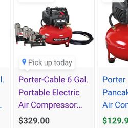 Porter Cable Compressor Nail Kit 