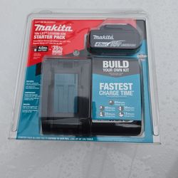Makita New Battery Starter Kit 4.0 With Charger