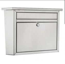 Architectural Mailboxes
- Maya Silver, Medium, Steel, Locking, Wall Mount Mailbox