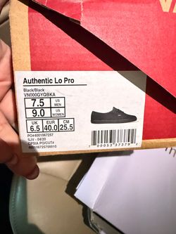 Newish black vans keds style size 9