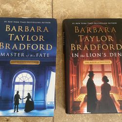 2 Barbara Taylor Bradford House Of Falconer Hardcover Books 