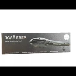 Jose Eber Digital Straitening Brush Black 110/240v 
