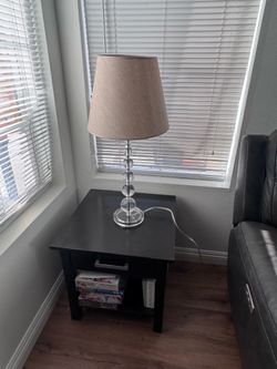Stacked Glass Ball Table Lamp. Nightstand lamp