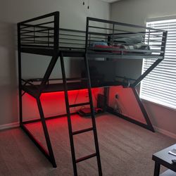 Full Size Loft Bed Frame 