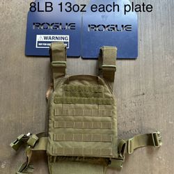 ROGUE FITNESS WEIGHT VEST PLATES for Sale in Los Angeles CA OfferUp
