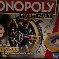 Monopoly secret vault board game