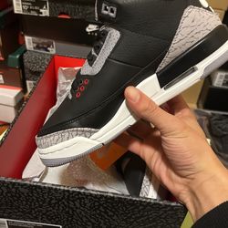 Black Cement 3s