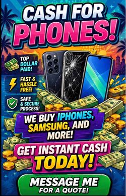 Cash instant phones