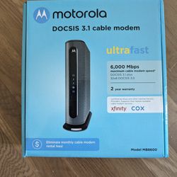 Motorola Docsis 3.1 Cable Modem - MB8600