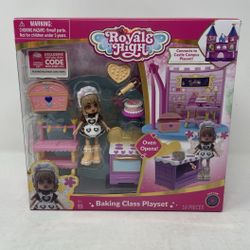 Royale High Baking Class Playset Doll With Virtual Item Code Roblox 2024