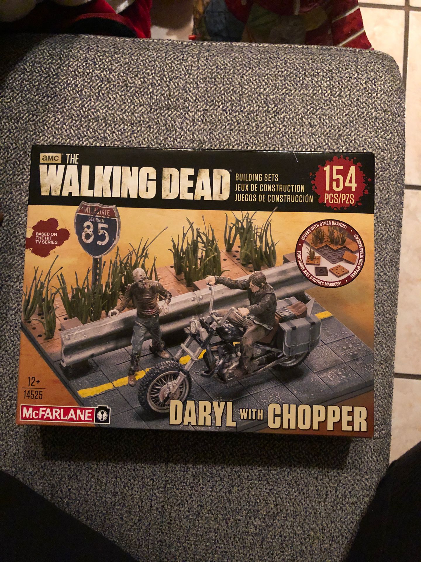 The walking dead Daryl with chopper