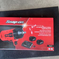 Snap On Impact Wrench Kit New Ct9050k2