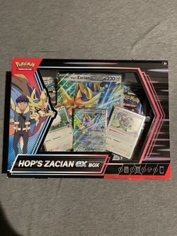 Hops Zacian Box Ex Pokemon Trading Cards Brand New Sealed