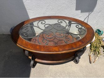 Wood Center Table