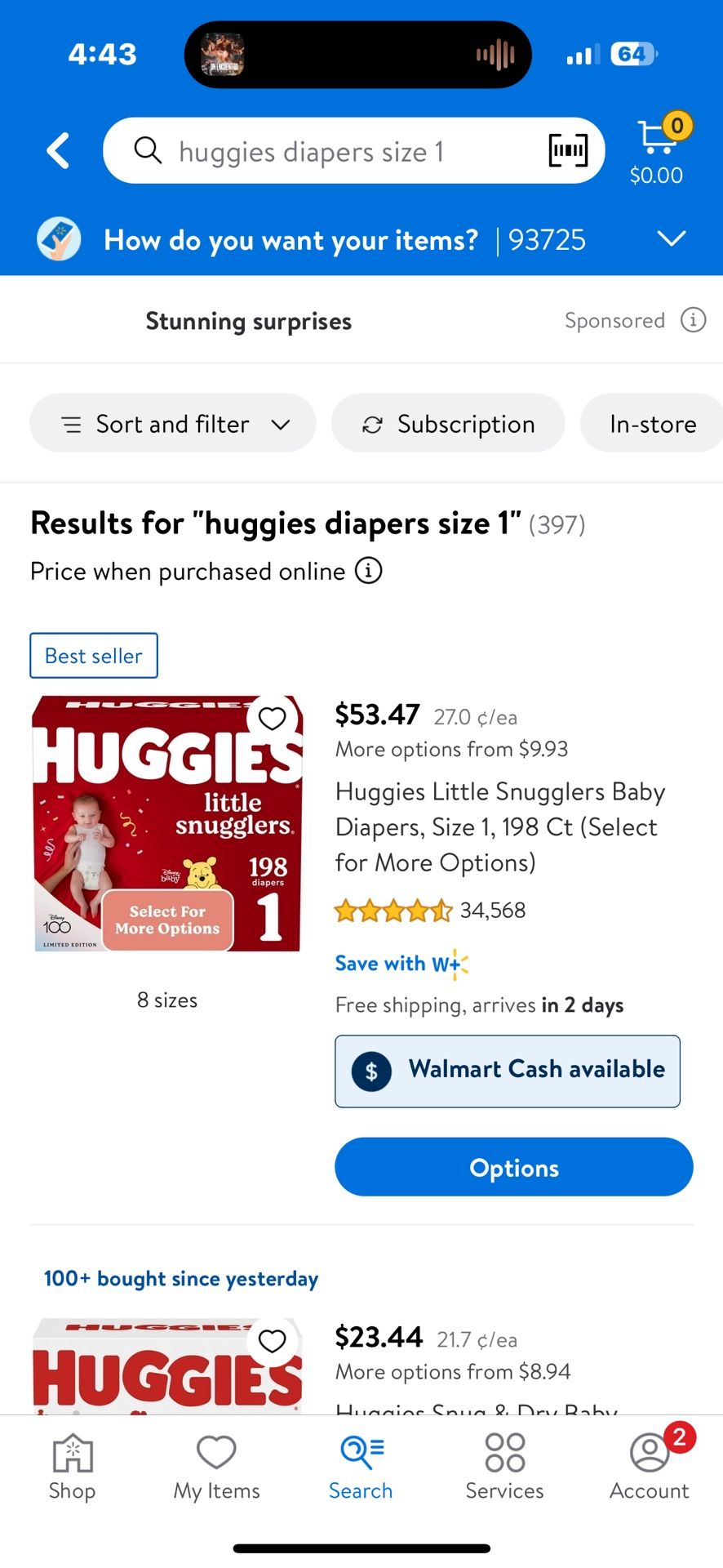 Huggies Size 1