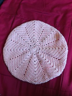 Crochet beret