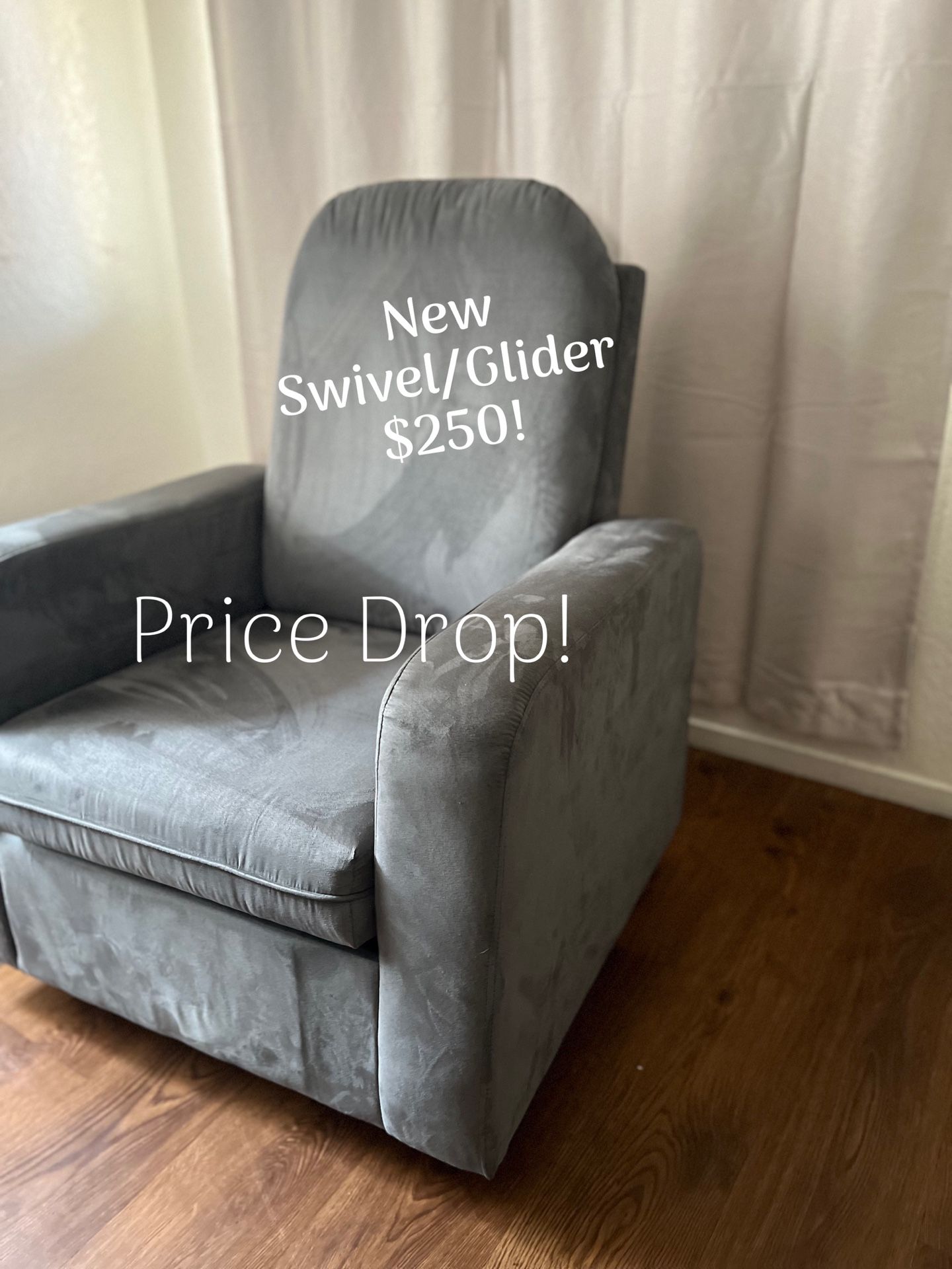 NEW SWIVEL/GLIDER CHAIR! 