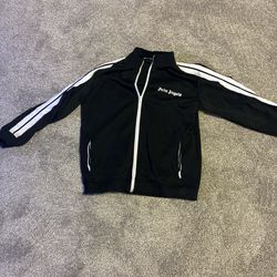black and white palm angels jacket