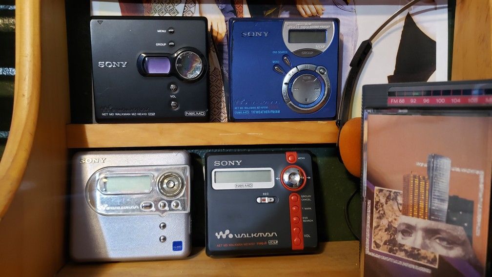 Sony Minidisk players