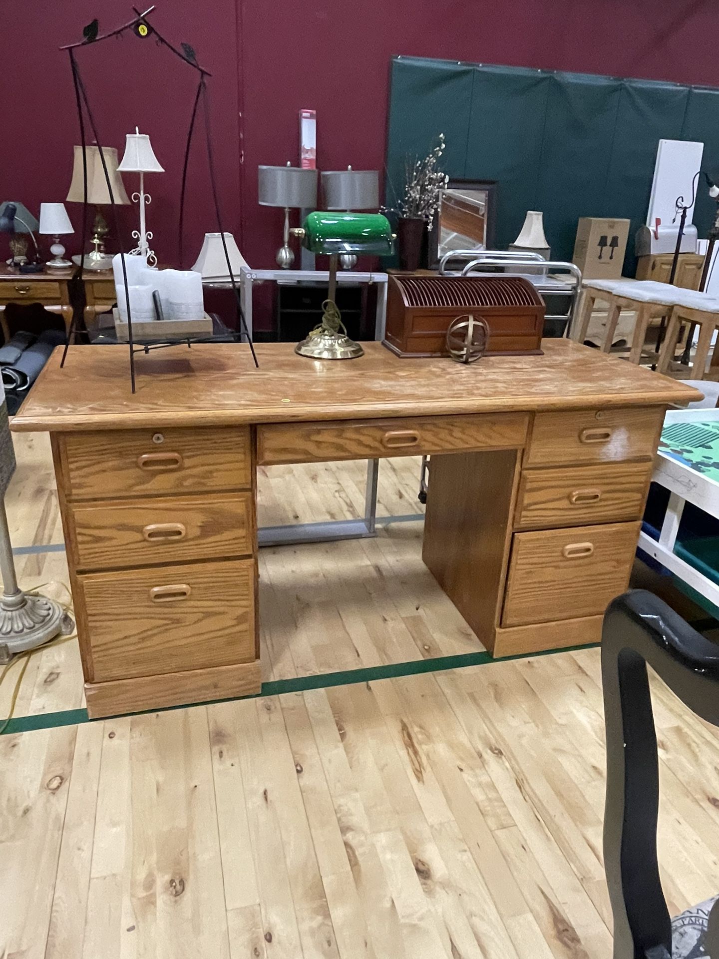 Oak Desk