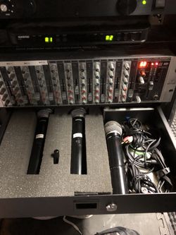Karaoke machine..