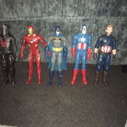 Action Figures Lot Of 5        