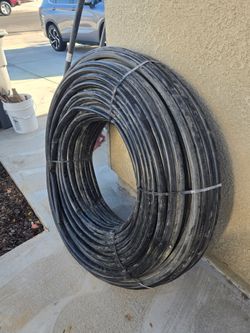 black poly pipe 1 inch