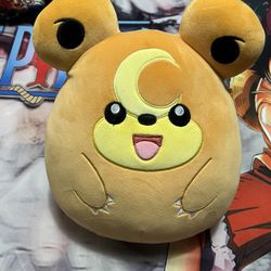 Nintendo Pokemon Squishmallows Teddiursa Plush 10”