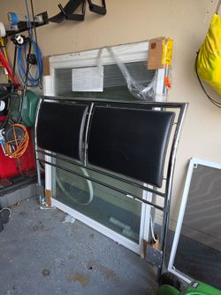 Headboard full size w/free rails