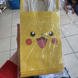 Bolsas Para Dulces De Pokemon 