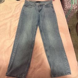 Aeropostale Light Wash Wide Leg Jeans