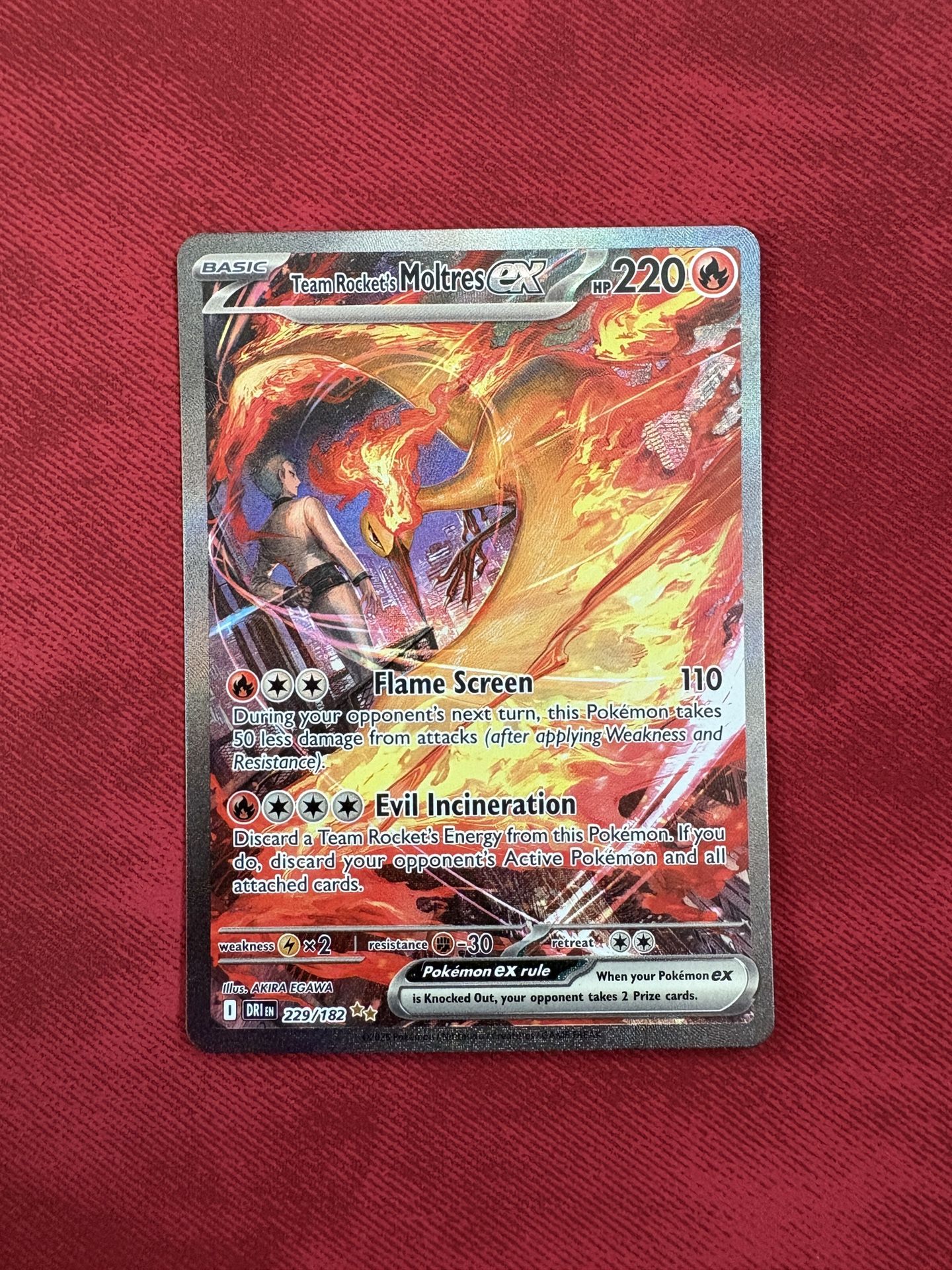 Team Rocket’s Moltres ex