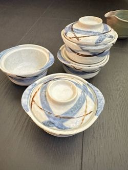 Japanese rice bowls set vintage 60’s