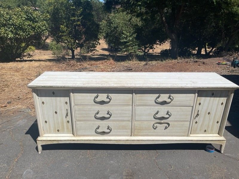 Cute Dresser And Matching Nightstand
