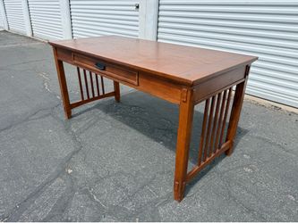 Mission Style Solid Wood Office / Writing Desk