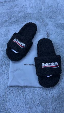 Brand New- Black Balenciaga Slides