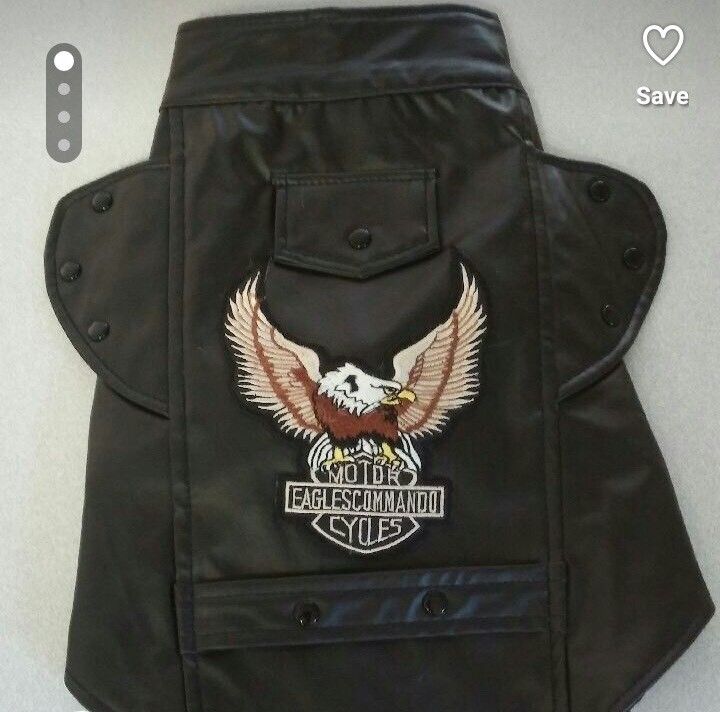 SMALL DOG MOTOR CYCLE VESTS