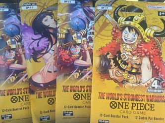 One Piece Card Game OP-17 Booster Packs