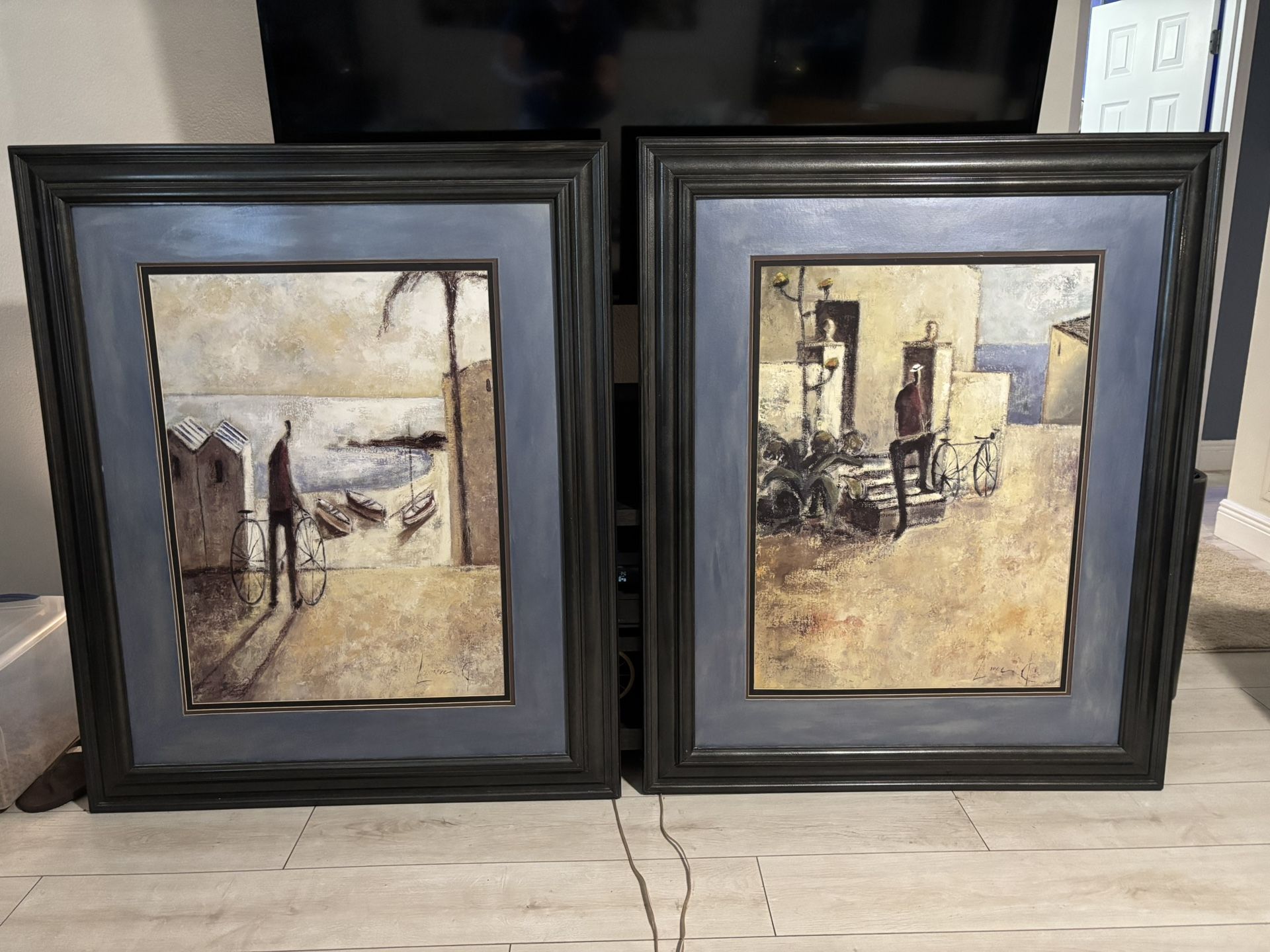 Large Paragon Picture Gallery Artwork Pair