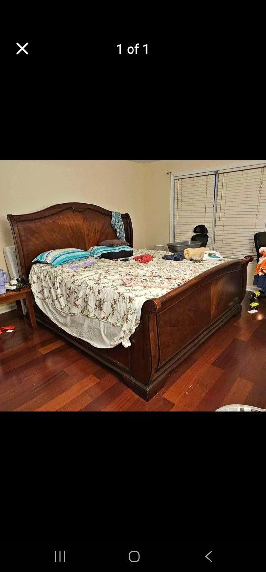 Bed Frame Only- California King Size