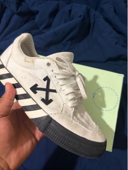 Off White Canvas Sneakers