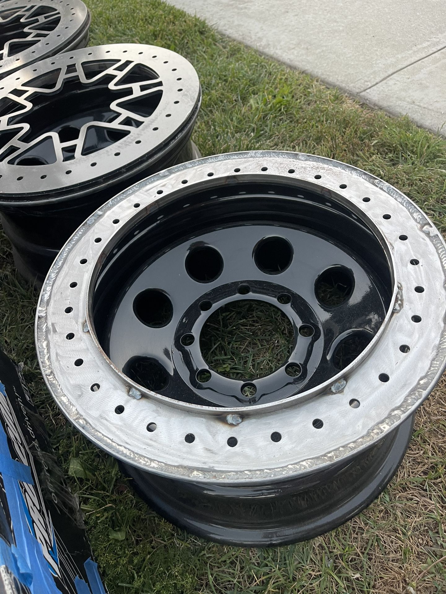 17x9 8x6.5 Rock Crawlers With DIY Pro Beadlock Kit 5x for Sale