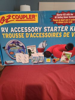 Brand newThis is a Valterra K88205 EZ Coupler RV Accessory Starter Kit, designed for new RV owners.