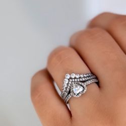 Pandora rings- size 54 (US 7)