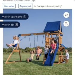 Backyard Discovery Riverton Swing Set