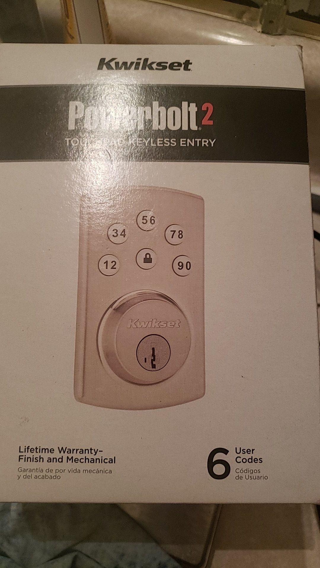 Kwikset Powerbolt 2 touchpad keyless entry for Sale in Kent, WA OfferUp