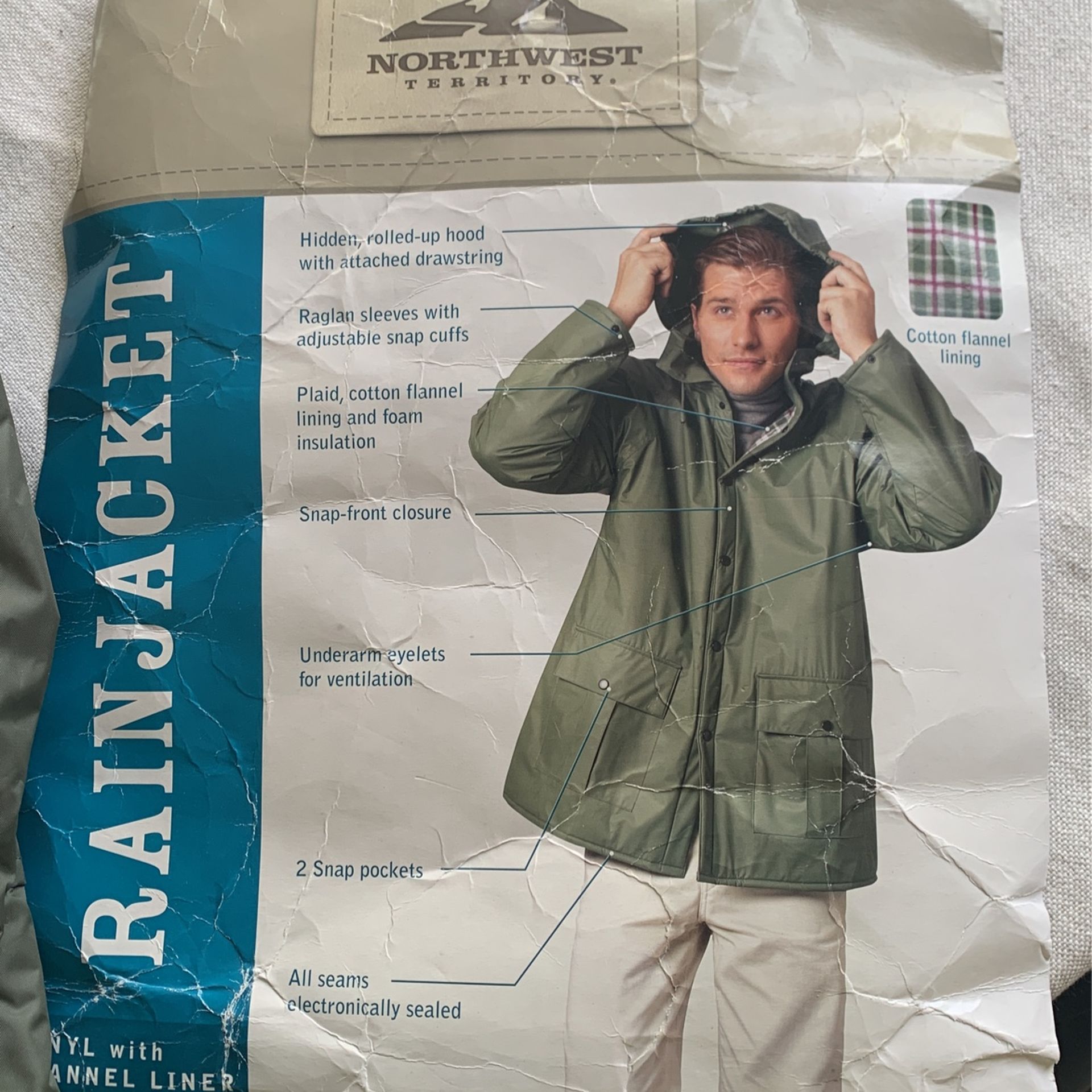 Northwest RAIN JACKET SIZE L