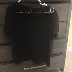 Never Worn New Black SHEIN Shirt Size M/L