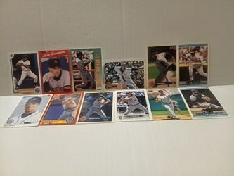 Detroit Tigers Baseball Card Lot of 12